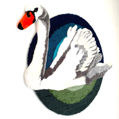 Zwemmende zwaan - Swimming swan