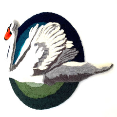 Zwemmende zwaan - Swimming swan