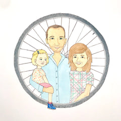 portret illustratie