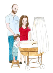 portret illustratie