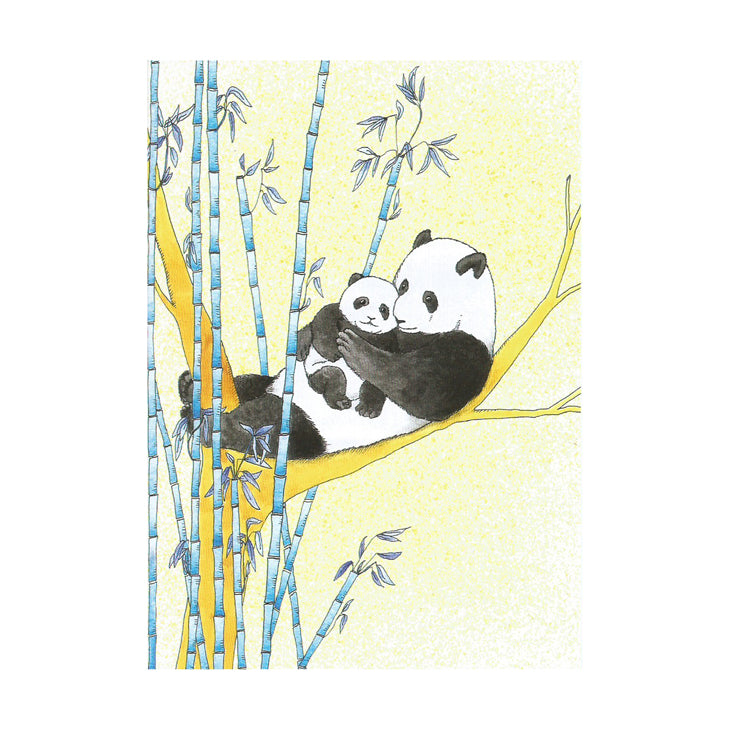 Kaart baby panda